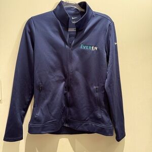 Everen Insurance Nike Navy Blue Full-Zip Jacket Size M